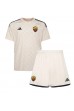 AS Roma Paulo Dybala #21 Babyklær Borte Fotballdrakt til barn 2023-24 Korte ermer (+ Korte bukser)